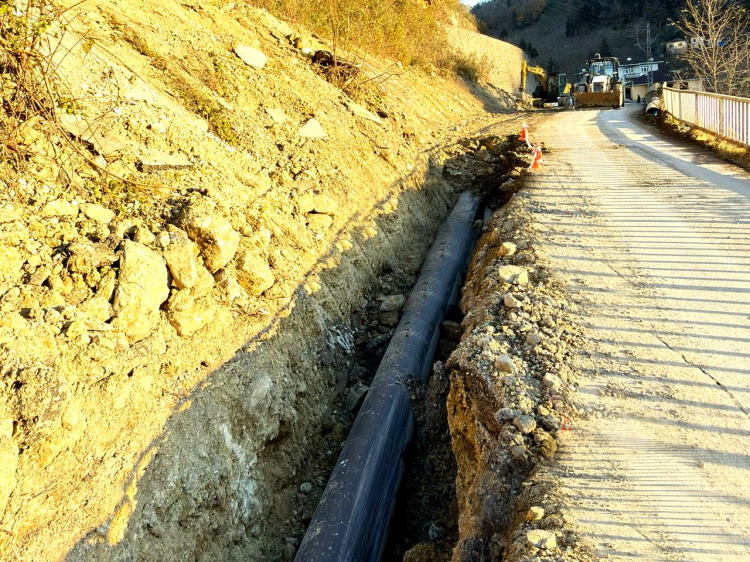 Trabzon’da 6 mahalleye içme suyu yatırımı