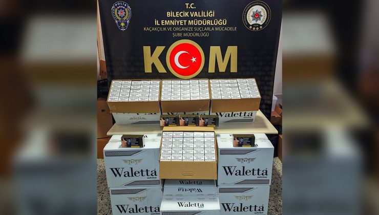 Emniyetten Kaçak Tütün Operasyonu: 100 Bin Bandrolsüz Makaron Ele Geçirildi
