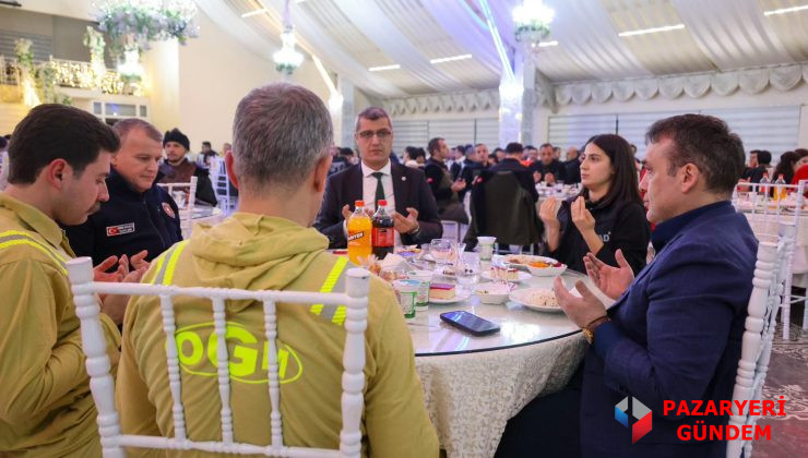 Vali Sözer, Kahramanlarla Aynı Sofrada: Orman, İtfaiye ve AFAD Personeliyle İftar