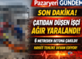 Pazaryeri’nde 22 Yaşındaki  Çatıdan Düşen İşçi Ağır Yaralandı