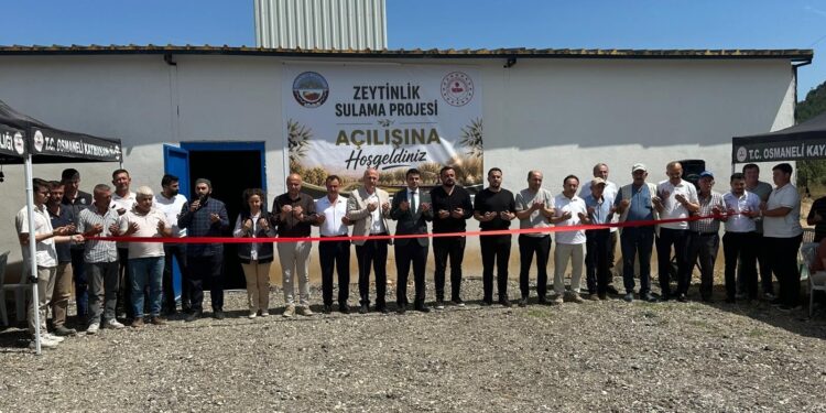 27 MİLYON LİRALIK “SULAMA PROJESİ” TAMAMLANDI